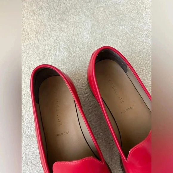 Everlane modern day  loafer in red leather - Picture 3 of 10